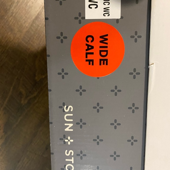 Over the knee boots wide calf Size 9 NWT - Picture 11 of 12